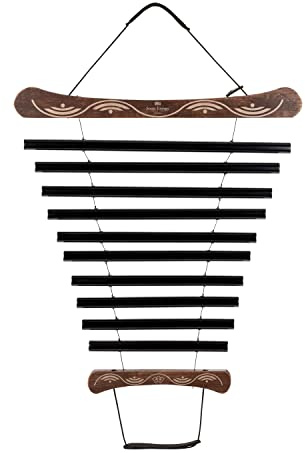 Meinl Sonic Energy Meditation Flow Chimes for Relaxing Sound Healing with Mallet and Bag, 2-Year Warranty (MFC10CMIBK)