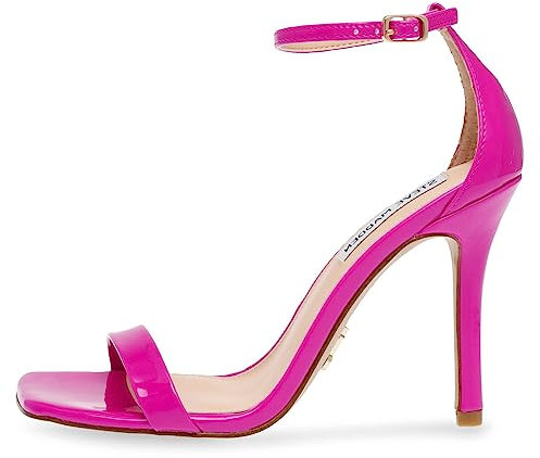 Steve Madden Sandalias de Tacón Uphill Fucsia, fucsia, 38 EU