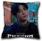 BTS Merchandise BTS Jimin V Suga Jungkook Klassisches Retro-Baumwoll-Kissen, Xcm, Heimdekoration, Kissenbezug, Überwurfkissen, 45 x 45 cm