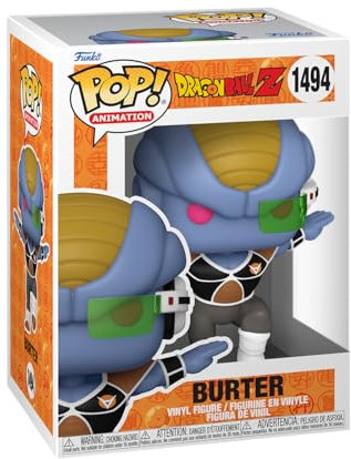Funko Pop! Animation: Dragon Ball Z - Burter - Figura de Vinilo Coleccionable - Idea de Regalo- Mercancia Oficial - Juguetes para Niños y Adultos - Anime Fans - Muñeco para Coleccionistas