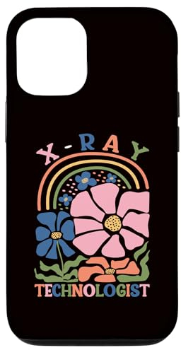 Hülle für iPhone 12/12 Pro Xray Technologist Groovy Flower Xray Tech Radiologic