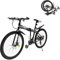 Chynalys Faltendes Mountainbike 26 Zoll Premium Mountainbike 21 Gang Schaltung, Doppelscheibenbremse Fahrrad Herren Bike für alle Arten von Straßen, MTB Fahrrad für Mädchen Jungen Herren und Damen