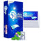Strisce Sbiancanti Denti (14 strisce), 7 paia, Sicure per smalto dei denti, aiuta a eliminare/fumare/soda/vino Macchia, Blu