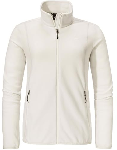 Schöffel Damen Fleece Jk Style Ash WMS, leichte Fleecejacke aus wärmendem Tecnopile, schnelltrocknende Outdoorjacke mit 2-Wege-Stretch