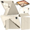 A-BEAUTY Funda Compatible con iPad Air 11-Pulgadas M3/M2 (2025/2024), iPad Air 5/4 10,9 2022/2020, iPad Pro 11 Pulgadas (2022/2021/2020/2018), Transparente Cover, 6 en 1 Soporte, Estrella