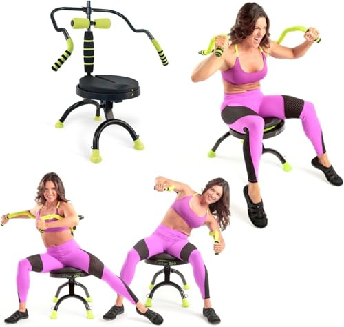 AB Doer 360 Abs Workout Equipment - Core Exercise Machine for Fat Burning, Strength Building, and Ab Toning - Home Fitness Equipment