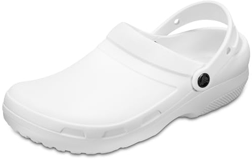 Crocs Specialist II Clog, Unisex Adults Clogs, White (White), 7 (41/42 EU)