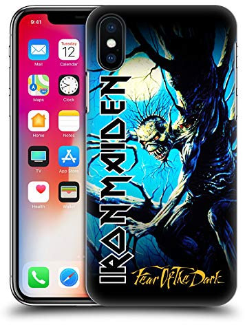 Head Case Designs Offizielle Zugelassen Iron Maiden FOTD Plattencover Harte Rueckseiten Handyhülle Hülle Huelle kompatibel mit Apple iPhone X/iPhone XS