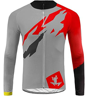 UGLY FROG Radtrikot Frühling Herren Langarm Fahrradtrikot Gemütlich Fahrradbekleidung Haibike