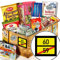 Ortsschild 60 - Geschenke zum 60 Geburtstag Mann - Schokoladen Ossi Paket