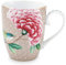 Pip Studio Blushing Birds Henkelbecher Khaki 0,35 l