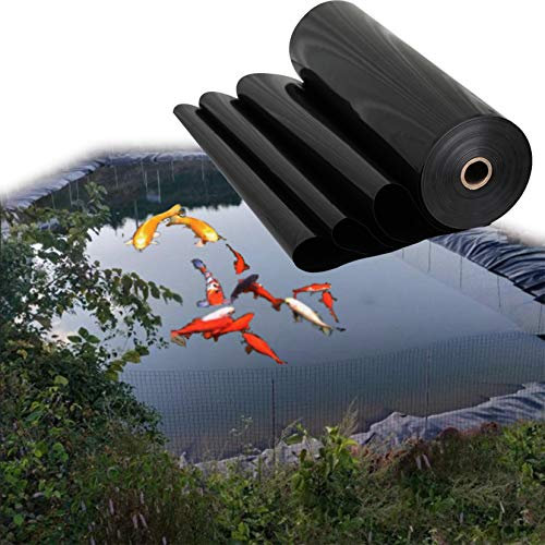 ZYFA Forro para Estanque,HDPE Pond Liner Revestimiento 0.5 mm de Espesor,para estanques,Piscina,Fuentes de Agua y Jardines