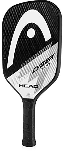 HEAD Cyber Elite Pickleball Paddle, Superficie de Fibra de Vidrio, Color Negro/Blanco, Niveles Iniciales a intermedios, 408 x 199 milímetros