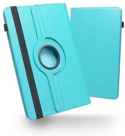 UC-Express Tablet Schutzhülle - kompatibel mit Allen 10-10.1-10.2-10.3-10.4-10.5-10.6-10.8-10.9-11 Zoll Geräten - 360 Grad Hülle für Tablets - ultradünne Tablettasche - Tablet Case, Farben:Türkis