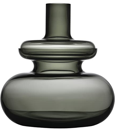 Zone Inu Vase, Durchm. 31,7 cm, Höhe 33 cm, Smoked Grey