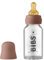 BIBS Baby Glass Bottle, Vermindert Koliken, Runder Sauger aus Naturkautschuklatex, Unterstützt das Stillen. Hergestellt in Dänemark, Complete Set - 110 ml, Woodchuck