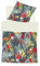 JACK by Fleuresse Mako Satin Wendebettwäsche 2tlg. 135x200cm Fische Korallen, Farbe:Silber