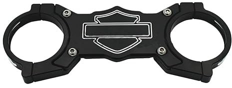 Moto Forcella Anteriore Brace Balance Shock Staffa Sospensione Ammortizzatore Stabilizzatore Supporto per Harley Sportster XLIron 883 1200 (B)
