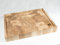 Brett aus massivem Eschenholz Stirnholz Schneidebrett Hackblock Servierbrett Esche Geschenkidee für Hobby- und Profiköche robust, langlebig, nachhaltig, hygienisch 30x40x5 cm