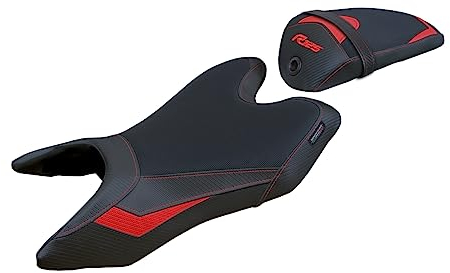 Tappezzeria Italia Sattelbezug kompatibel mit R125 (19-23) Modell Aswhy Comfort System (rot)