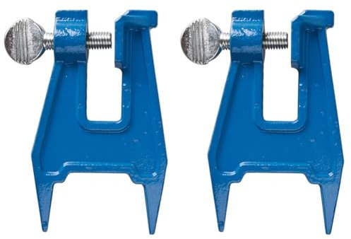 PFERD Feilbock, 18301038 – für ein sicheres Fixieren der Führungsschiene beim Schärfen der Sägekette – flexibel am Einsatzort verwendbar (Packung mit 2)