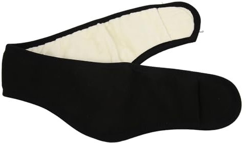 LUCKDANO Cache-Oreilles Insonorisant pour le Sommeil, Réduction du Bruit, Enveloppe D'oreille, Protection des Oreilles, Réglable, Chaud, pour Hommes et Femmes (BLACK)