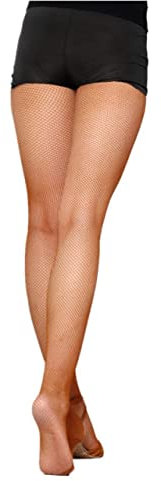 Medias sexys para Mujer, Medias de Baile Latino, Pantimedias de Malla, Medias de Rejilla Delgadas para Baile Latino, Medias de Bailarina de Piel negra y marrón (marrón A)