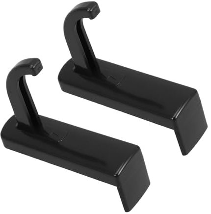 Uonlytech 2pcs Headset Holder Headphone Hanger Hook Headset Hanger Blackpurse Hooks Organizer Gadgets Headset Holder for Desk