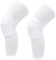 XIASABA 2 Piezas Rodillera Unisex Alargada Anticolisión Compresión Rodillera para Baloncesto Blanco para 160 175 Cm De Altura (L para 175‑185 cm de altura)