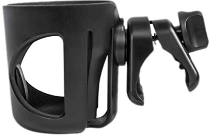 HAPINARY Getränkehalter Für Kinderwagen Rutschfester Halter Für Flaschen Und Getränke Kompatibel Mit Fahrrädern Mountainbikes Kinderwagen Und Rollstühlen Schwarz