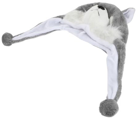 KOMBIUDA Cartoon Plüschmütze Für Mädchen Tierdesign Warm Und Für Winter Und Cosplay Zubehör Für Partys Und Auftritte