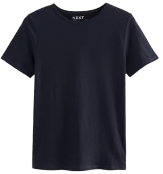 NEXT Damen Standard Everyday Kurzarm-T-Shirt mit Rundhalsausschnitt