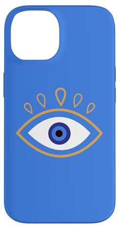 Hülle für iPhone 14 Evil Eye | Nazar-Schutzgrafik| Mystische Ästhetik