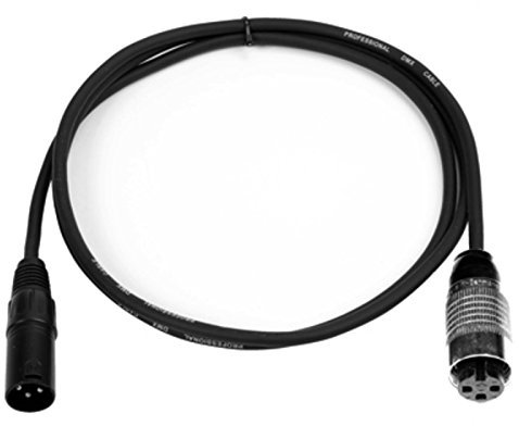 MUSIC STORE Mikrokabel, Kleintuchel zu XLRm, 5m, Mikrofonkabel für ältere Tuchel-Verbindungen, moderne Systeme, MSCables