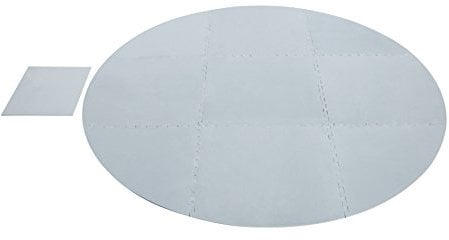 Bestway 58461 Tappeto Base per Spa, Grigio, 211x211x0.5 cm