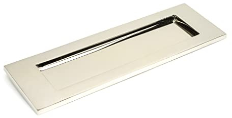 From The Anvil Polished Nickel Large Letter Plate