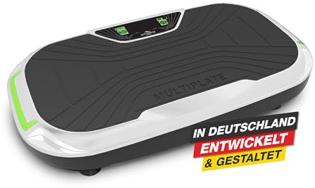 Only Good Vibrations! Donnerberg® Vibrationsplatte Effektives Ganzkörpertraining Multiplate THERA MP-888 +Zubehör für effektives Workout zu Hause