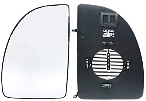 HZ-DESIGN Spiegelglas für Außenspiegel Spiegel beheizt links oben kompatibel mit Jumper Ducato Boxer