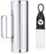 EastRock Acero Inoxidable Güiros 124 Instrumento de Percusión Herramienta de Entrenamiento Musical con Raspador, Acompañamiento de Banda Profesional Sand Hammer Guiro Shaker Instrument