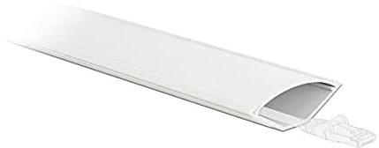 Delock Eckkanal selbstklebend 43 x 23 mm - Länge 1 m weiß