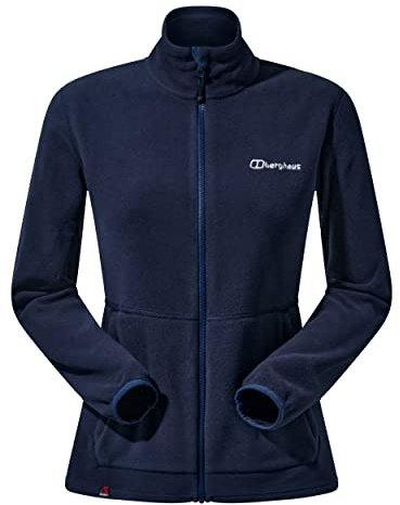 Berghaus Damen Prism 2.0 Micro Interactive Full Zip Fleece Jacke, zusätzliche Wärme, schmeichelnder Stil, langlebig, Night Sky, 36 EU