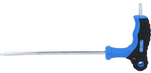 BRILLIANT TOOLS BT041014 T-Griff-Torx® mit Stirnlochbohrung-Winkelstiftschlüssel T20 x 100 mm [Powered by KS TOOLS]