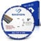 SEDION ® Disco da taglio diamantato 230 mm - Disco da taglio universale - Disco diamantato 230mm x22,23 - Sedion premium quality diamond flex disc - Per acciaio, ferro, alluminio, plastica, cemento