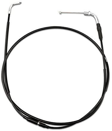 NIBBI Throttle Cable,71 Go Kart Throttle Cable,Universal Motorcycle Throttle Cable for Minibike Yamaha TaoTao Kymco SYM GY6 Scooter 125 150 Moped(BLACK)