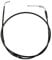 NIBBI Throttle Cable,71 Go Kart Throttle Cable,Universal Motorcycle Throttle Cable for Minibike Yamaha TaoTao Kymco SYM GY6 Scooter 125 150 Moped(BLACK)