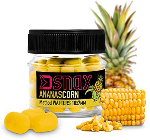 20g 10x7mm SNAX Wafter KÖDER Pop Up Mini Boilie Mais Ananas