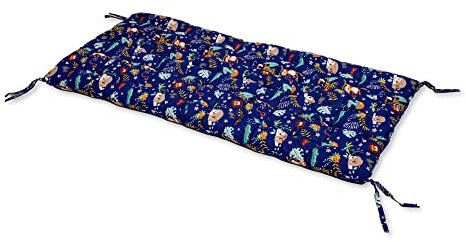 Kissen für Kletterbogen | Montessori Kissen Bogenwippe | Klettergerüst Bogen Kissen | Gemütlich Kissen für Klettergerüst | Kuschelkissen für Kletterbogen (Jungle)