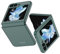 TINGYR Hülle für Samsung Galaxy Z Flip 5, [Anti-Drop, Anti-Scratch, Anti-Fingerabdruck] Schlanker Vollschutz, Case Cover Handyhülle für Samsung Galaxy Z Flip 5.(Waldgrün)