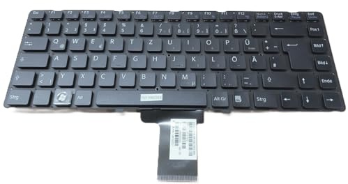 T-ProTek DEUTSCHE - Tastatur Keyboard schwarz kompatibel für Sony Vaio VPC-EA VPCEA