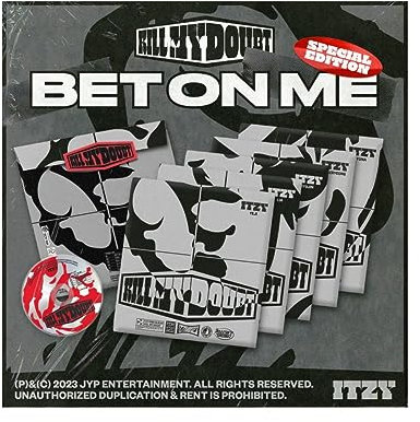 ITZY - KILL MY DOUBT [BET ON ME ver.] Album+Pre-Order Benefit (RYUJIN ver.)